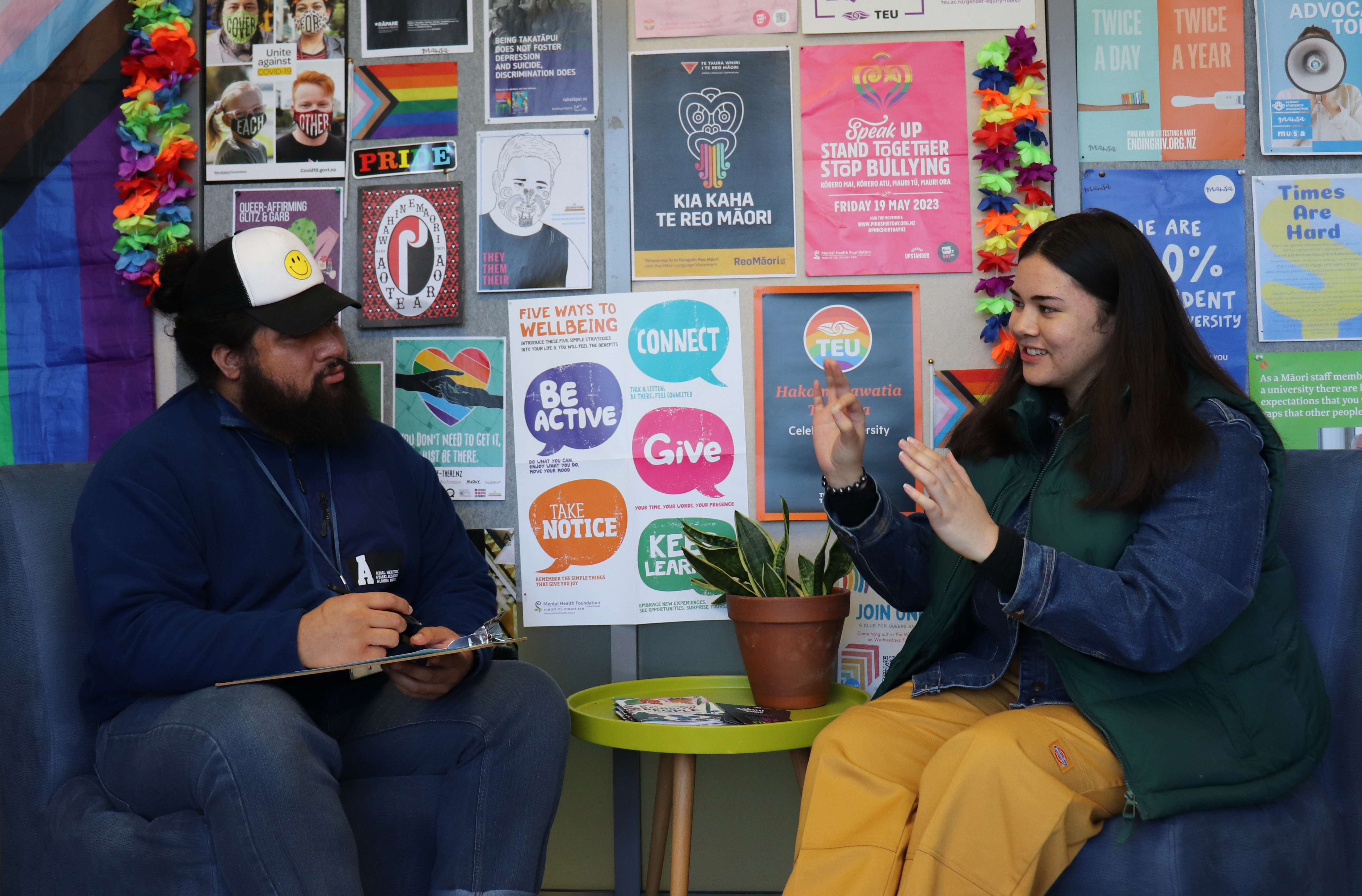 Te Tira Ahu Pae provides free and confidential advocacy services to support students facing academic or welfare issues during their time at University. 

Browse our support services for specific advice or book a session with one of our Advocates, who can help you navigate your options.